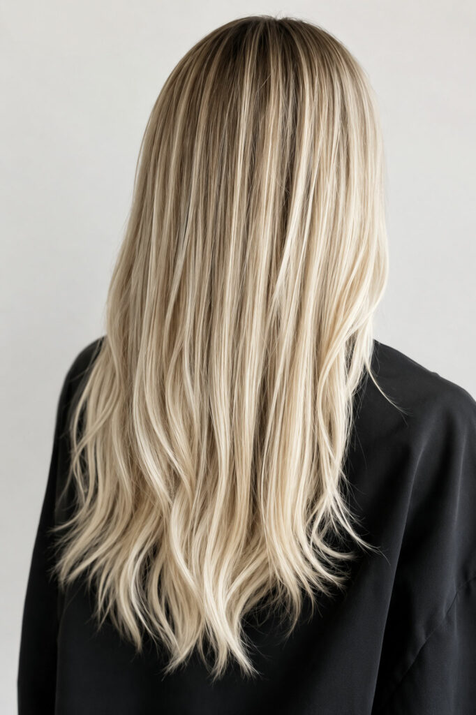 Balayage blond polaire à Le Plessis-Robinson | Emma Coiffure